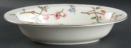 Blossom Time 10" Oval Vegetable Bowl