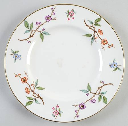 Blossom Time Salad Plate