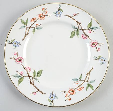 Blossom Time Luncheon Plate by Royal Worcester