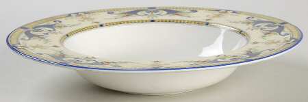 Bordeaux Rim Soup Bowl