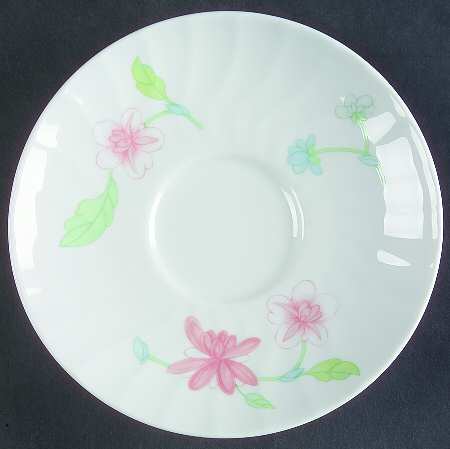 Bouquet (Pink Flowers) Saucer