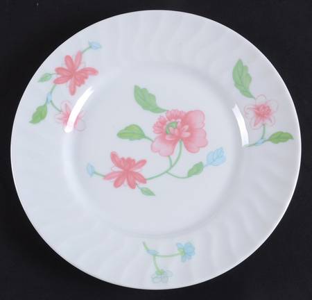 Bouquet (Pink Flowers) Salad Plate