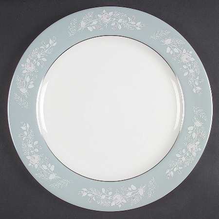 Bridal Rose 12" Chop Plate (Round Platter)