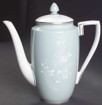 Bridal Rose Mini Coffee Pot & Lid