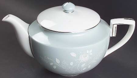 Bridal Rose Teapot & Lid