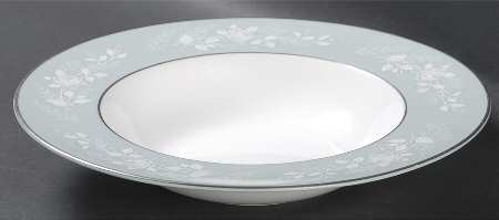 Bridal Rose Rim Soup Bowl