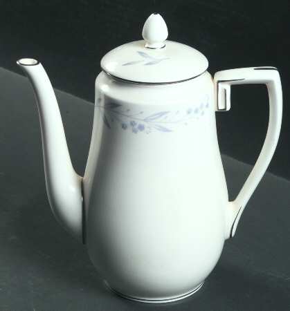Bridal Wreath Coffee Pot & Lid