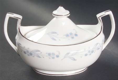 Bridal Wreath Sugar Bowl & Lid