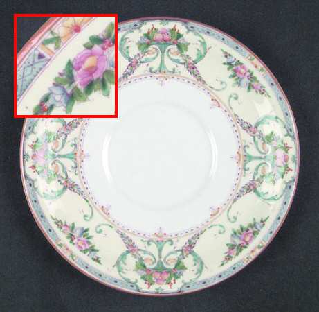 Buckingham Blue Saucer