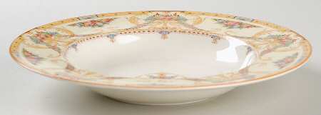Buckingham Yellow Large Rim Soup Bowl