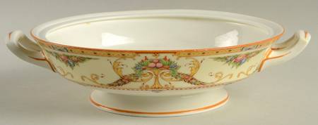 Buckingham Yellow Round Vegetable No Lid