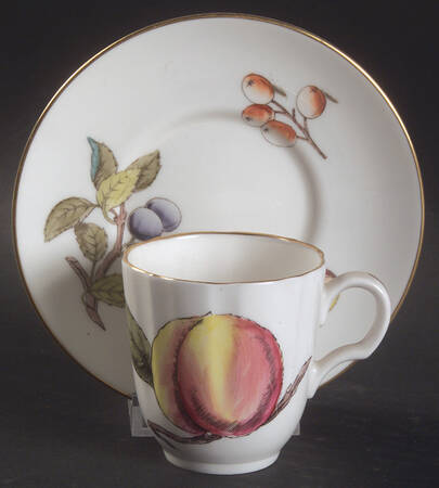 Burbank Footed Demitasse Cup & Saucer Set