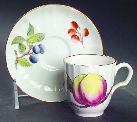 Burbank Footed Demitasse Cup & Saucer Set