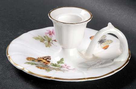 Butterflies Handled Candleholder