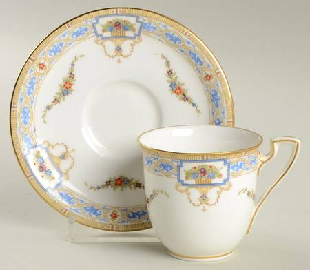 C2101 Flat Demitasse Cup & Saucer Set