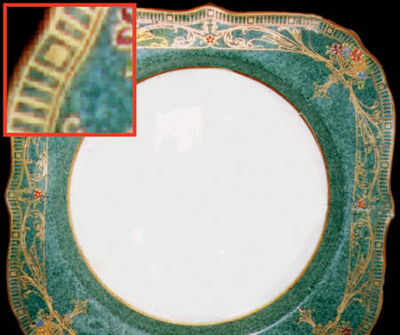 C2365 Square Salad Plate