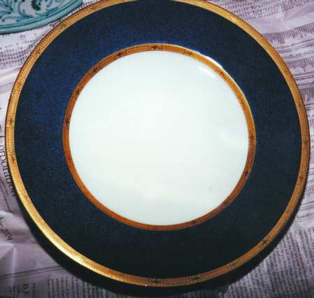C2612 Cobalt Blue Dinner Plate