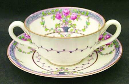 C662 Footed Bouillon Cup & Saucer