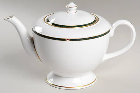 Carina Green Teapot & Lid