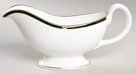 Carina Green Gravy Boat