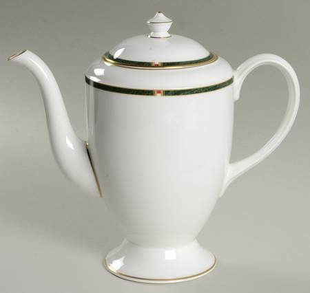 Carina Green Coffee Pot & Lid