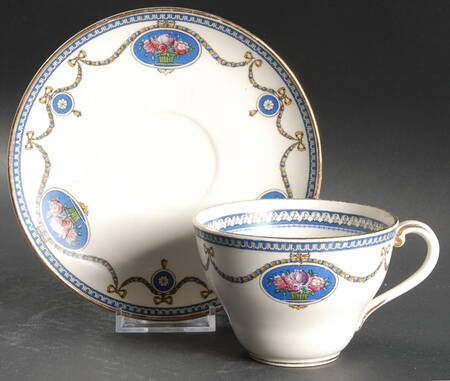 Cameo Flat Cup & Saucer Set