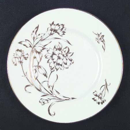 Carnation Luncheon Plate