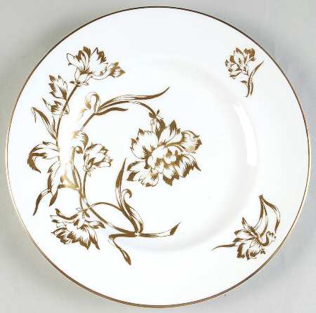 Carnation Salad Plate