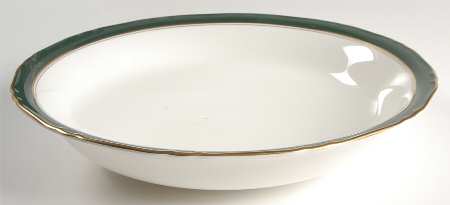 Cavendish Leather Green Large Fruit Bowl