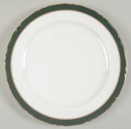 Cavendish Leather Green 12" Chop Plate (Round Platter)