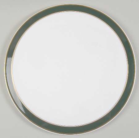 Cavendish Leather Green Cake Plate