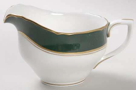 Cavendish Leather Green Mini Creamer
