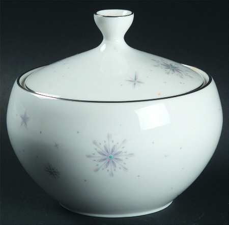 Celeste Sugar Bowl & Lid
