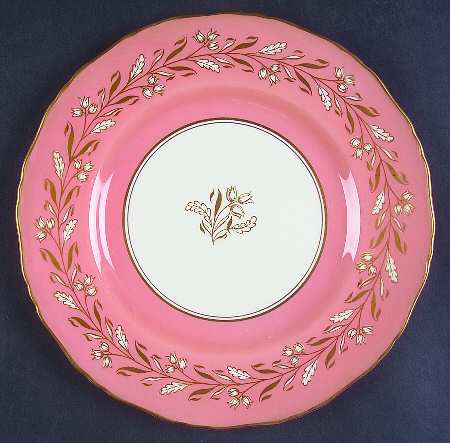 Ceres Pink Luncheon Plate