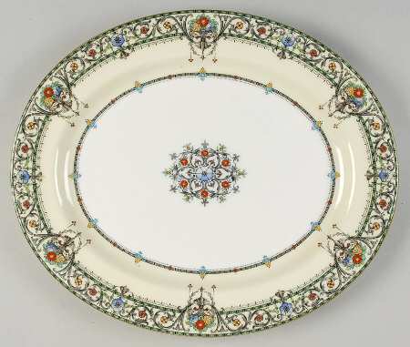 Chantilly 15" Oval Serving Platter
