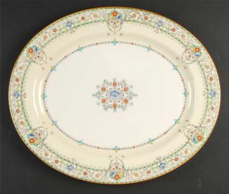 Chantilly 15" Oval Serving Platter