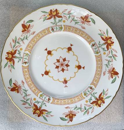 Chamberlain Orange Underplate for Tureen