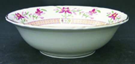 Chamberlain Orange 9" Round Vegetable Bowl
