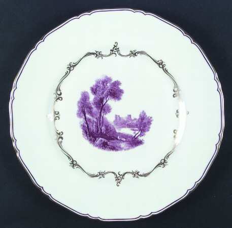 The Chamberlain Purple (Z184 1/2) by Royal Worcester