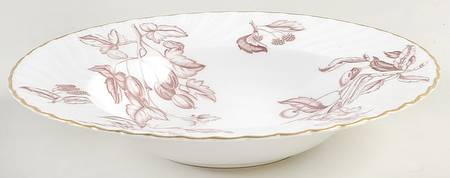 Charmion Brown Rim Soup Bowl