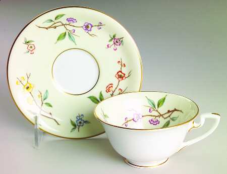Chevy Chase Footed Cup & Saucer Set
