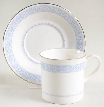 Chelsea Flat Demitasse Cup & Saucer Set