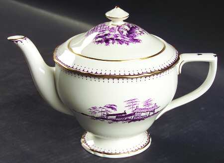 Chippendale Teapot & Lid