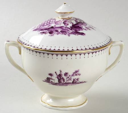 Chippendale Sugar Bowl & Lid