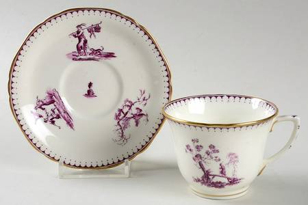 Chippendale Flat Demitasse Cup & Saucer Set