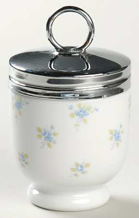 Cottage Flowers Egg Coddler & Lid