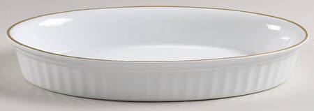 Corinth Gold 10" Oval Baker