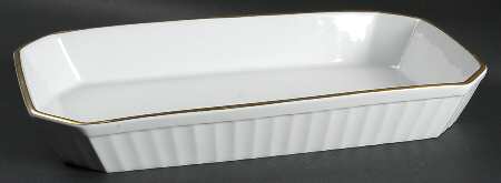 Corinth Gold 14" Rectangular Baker