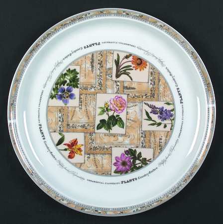 Country Garden Round Tray