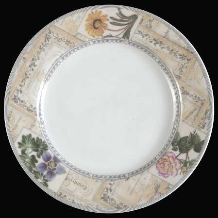 Country Garden Bread & Butter Plate